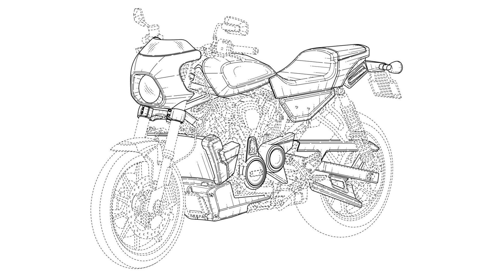 Harley-Davidson cafe racer